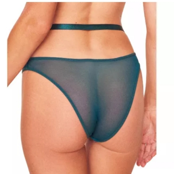 Adore Me-Kaia Cheeky Panty (Hunter Green)-M - Picture 2 of 4